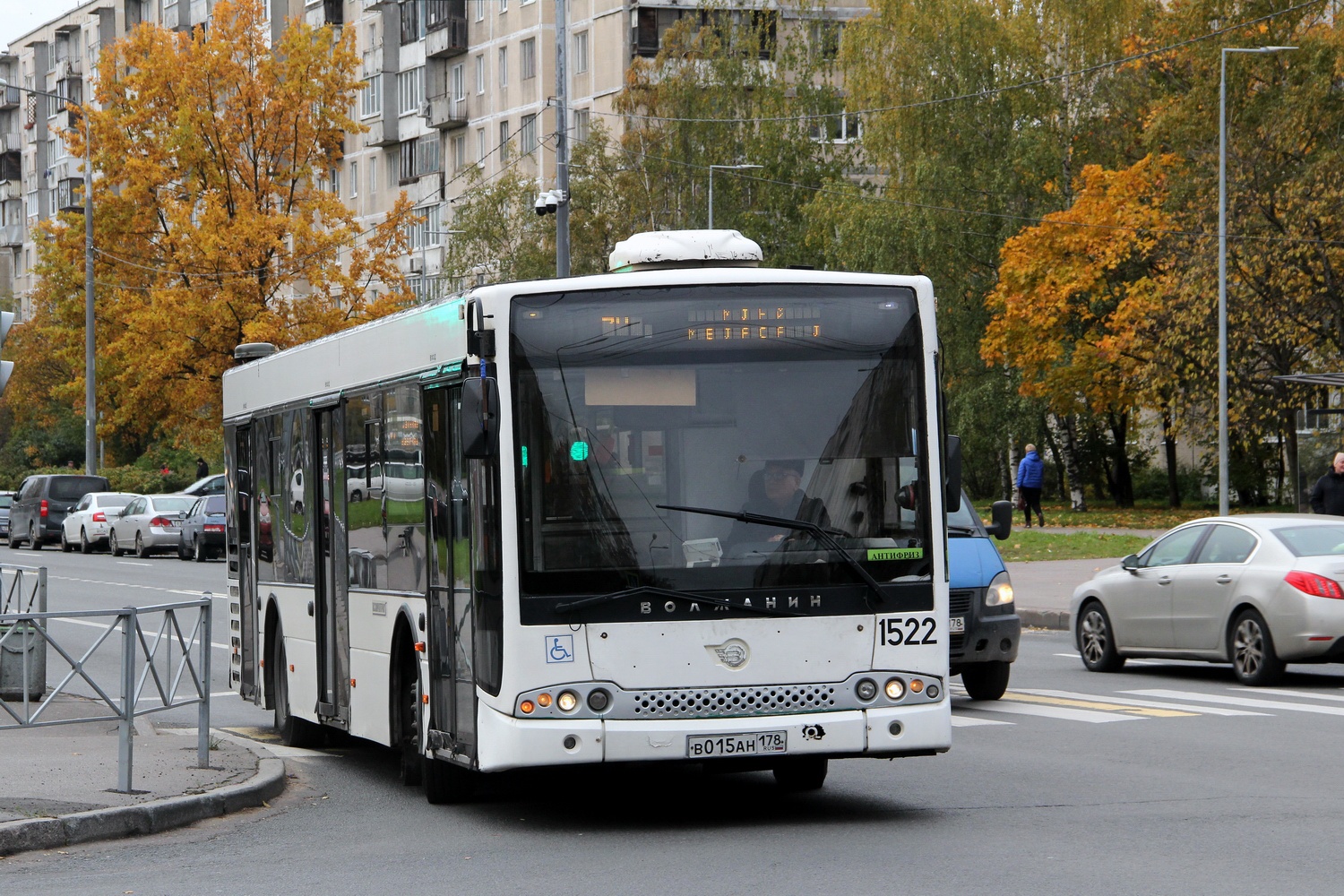 Санкт-Петербург, Волжанин-5270-20-06 "СитиРитм-12" № 1522