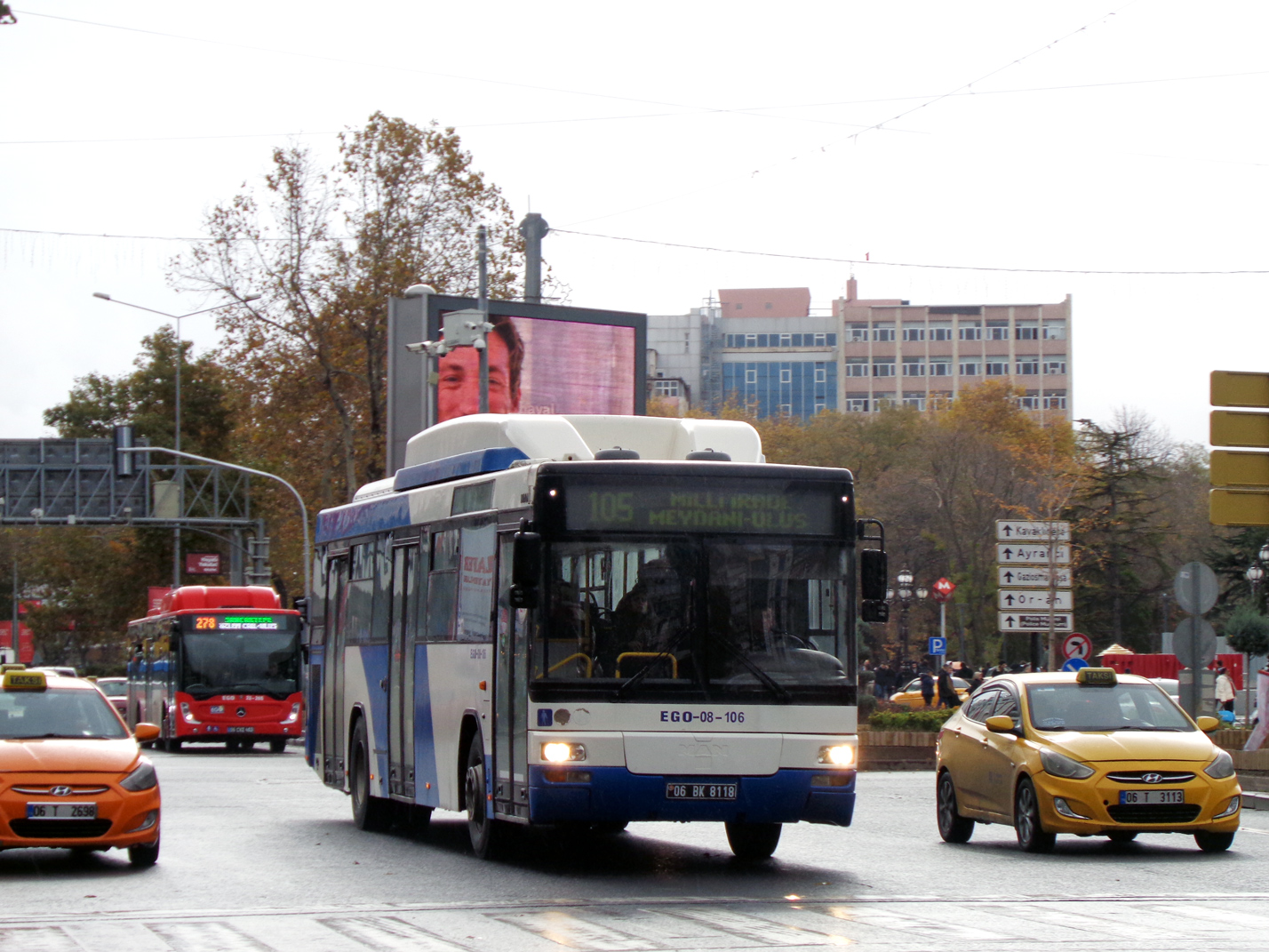Турция, Mercedes-Benz Conecto III NGT № 22-268; Турция, MAN A74 Lion's Classic SL283 CNG № 08-106 Турция, Mercedes-Benz Conecto III NGT № 22-268; Турция, MAN A74 Lion's Classic SL283 CNG № 08-106