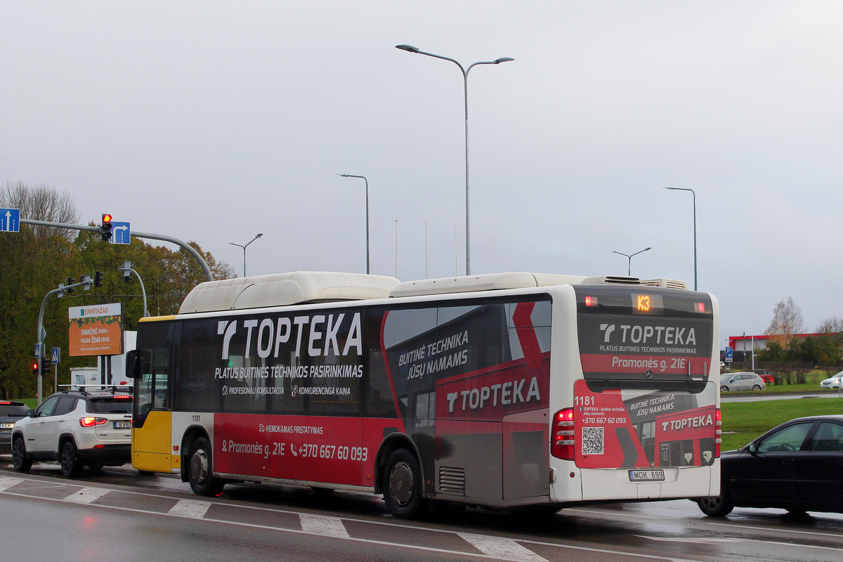 Литва, Mercedes-Benz O530 Citaro facelift CNG № 1181