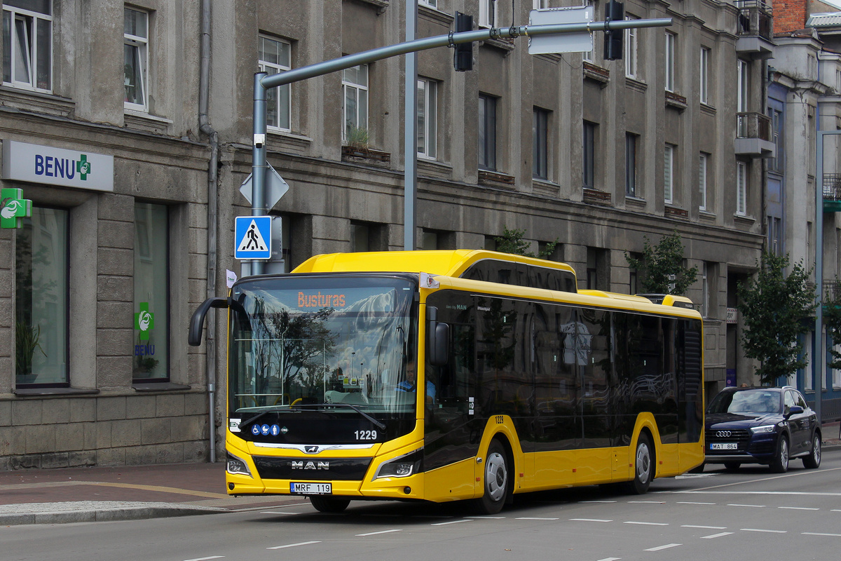 Литва, MAN 12C Lion's City 12 G NL280 EfficientHybrid № 1229; Литва — Презентация новых автобусов UAB "Busturas"