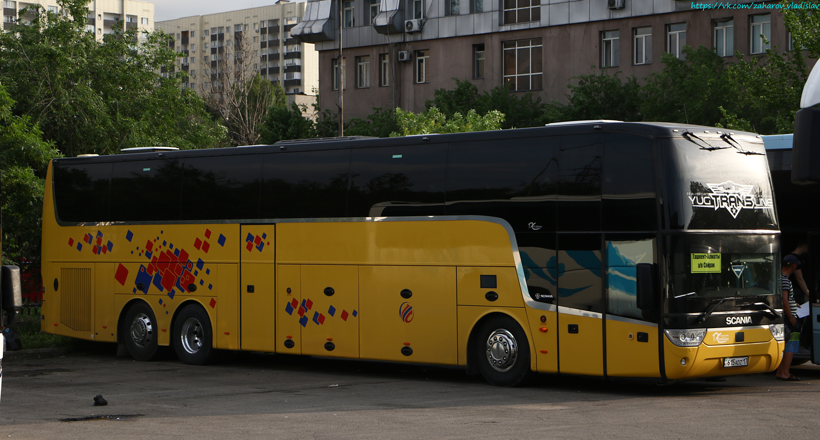 Шымкент, Van Hool TDX21 Altano № 615 ADZ 17