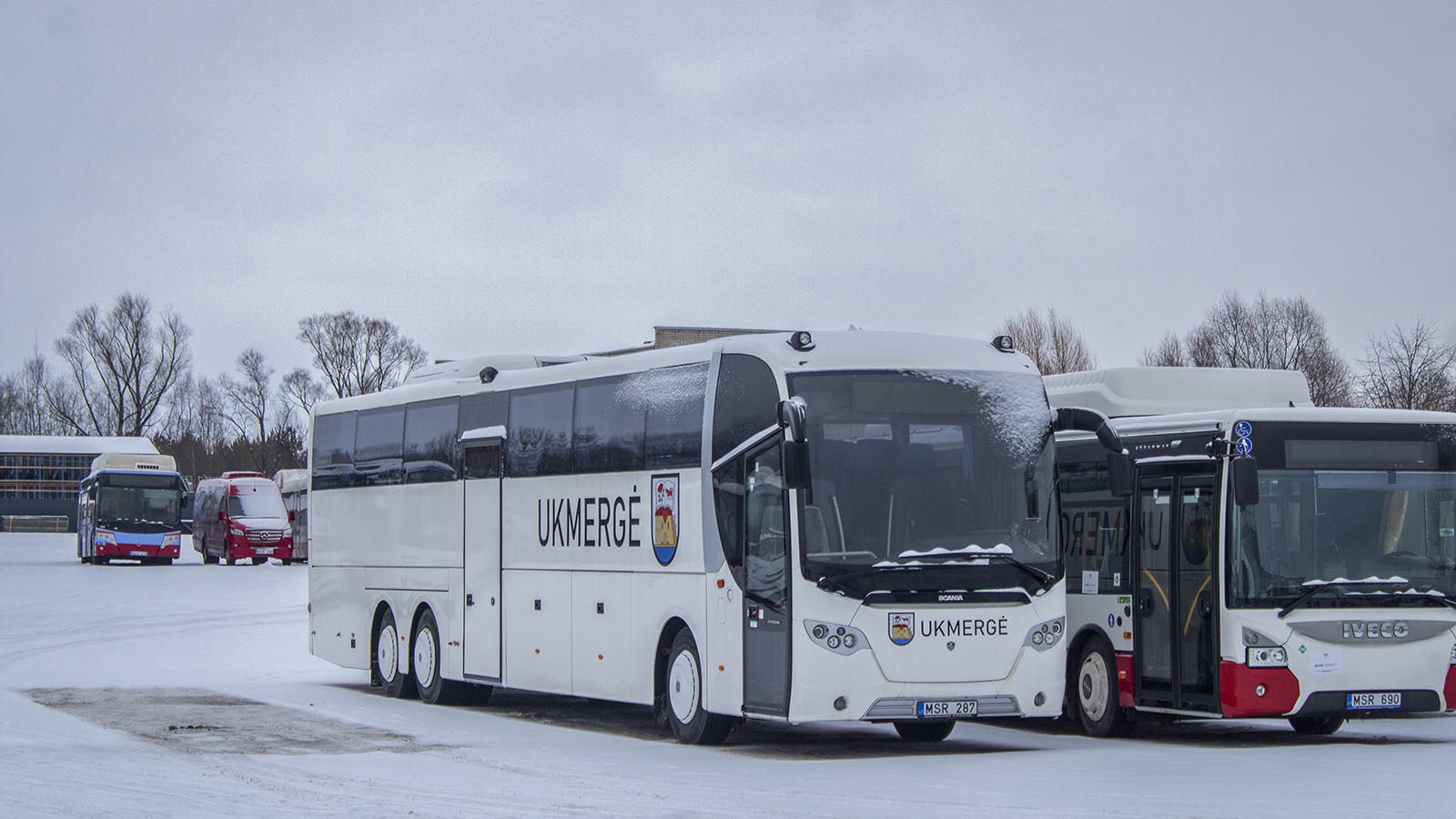 Lithuania, Scania OmniExpress (all) # MSR 287