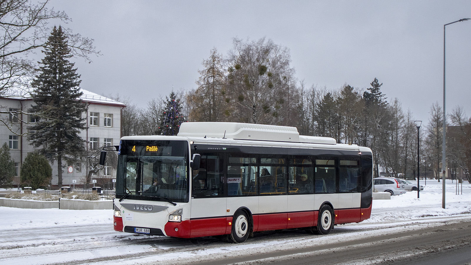 Литва, IVECO Urbanway 10.8M CNG № 1096