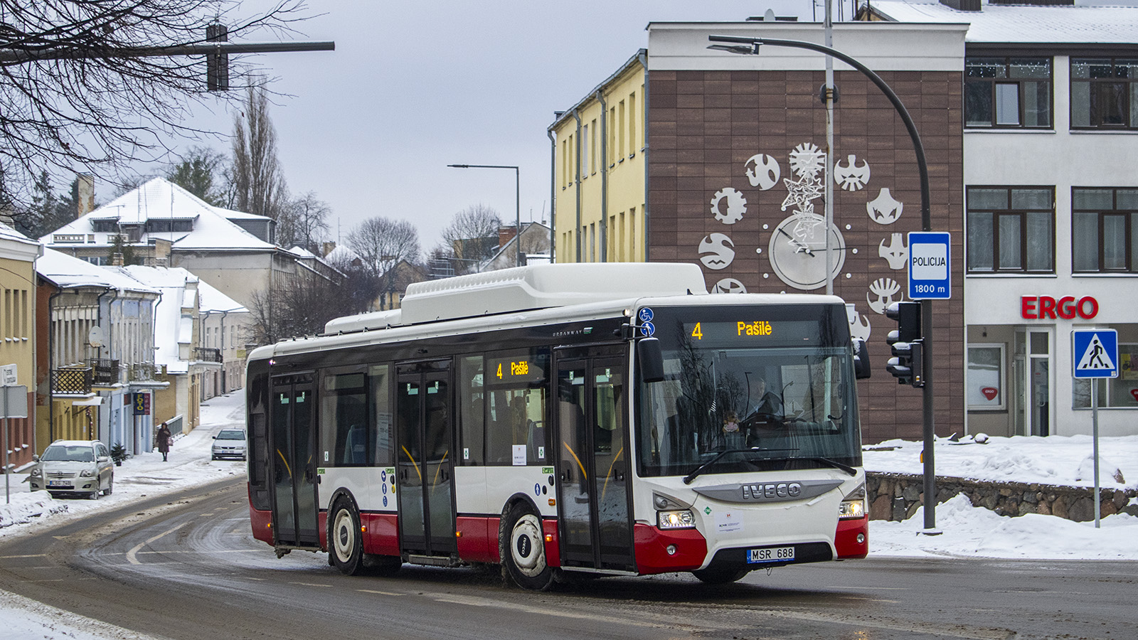 Литва, IVECO Urbanway 10.8M CNG № 1096