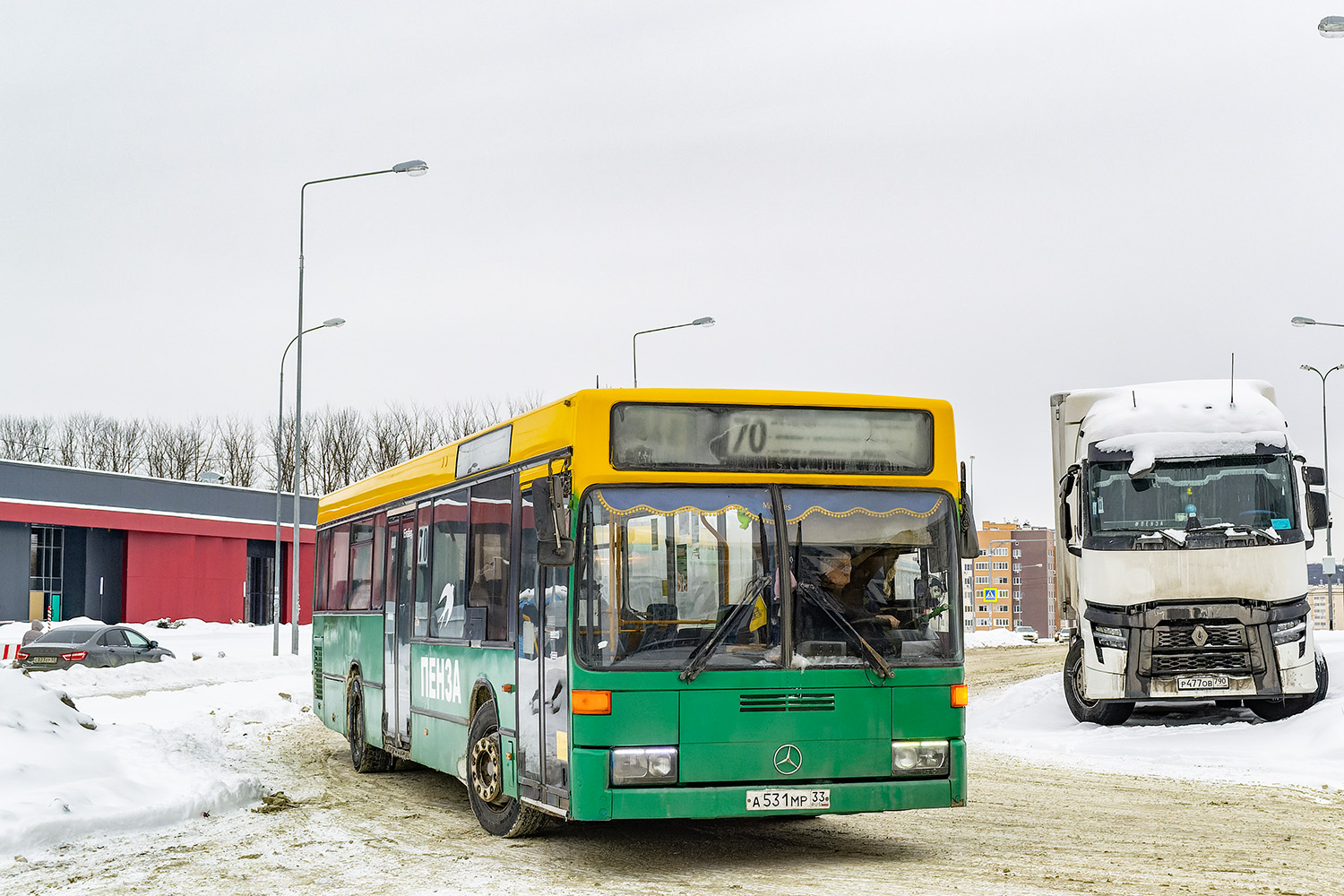 Пензенская область, Mercedes-Benz O405N2 № А 531 МР 33