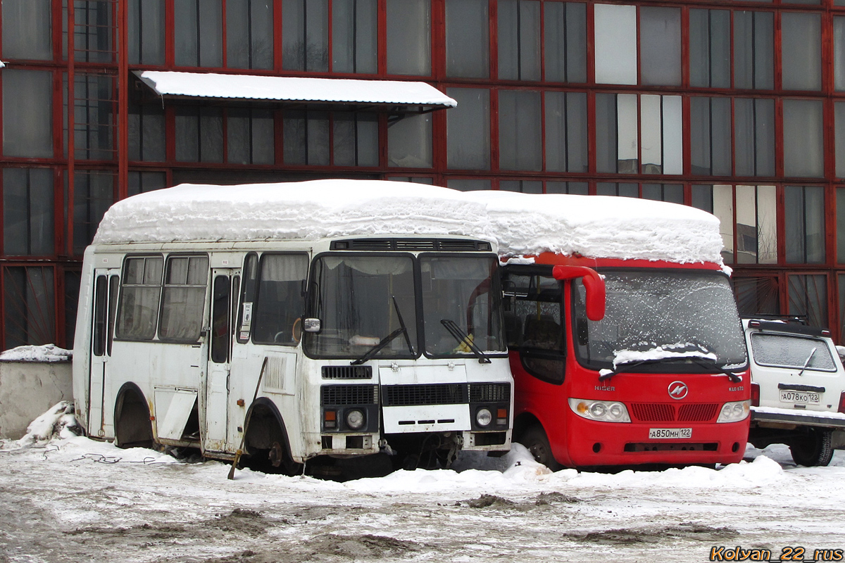 Алтайский край — Автобусы без номеров