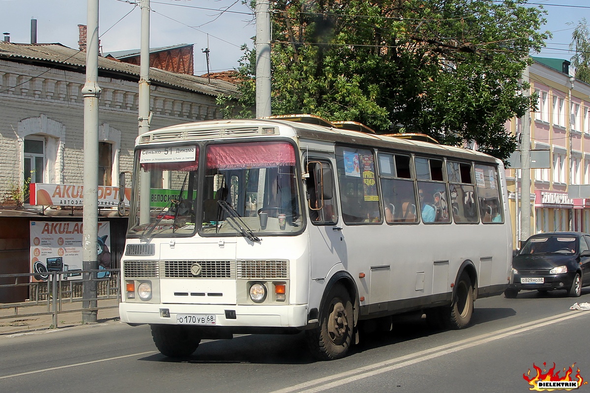 Тамбовская область, ПАЗ-4234 № О 170 УВ 68