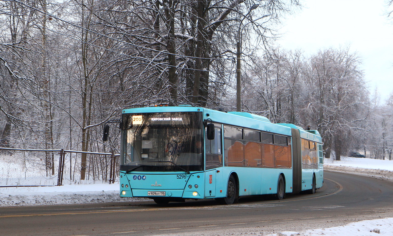 Санкт-Петербург, МАЗ-216.066 № 5296