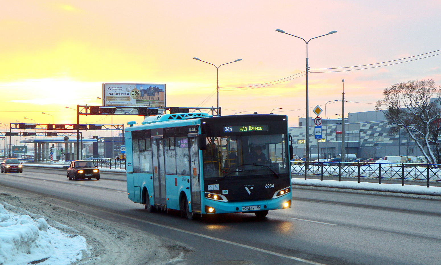 Санкт-Петербург, Volgabus-4298.G4 (LNG) № 6934