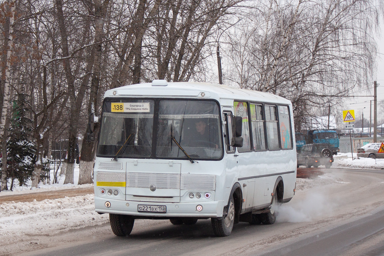 Nizhegorodskaya region, PAZ-32054 č. О 221 ВХ 152