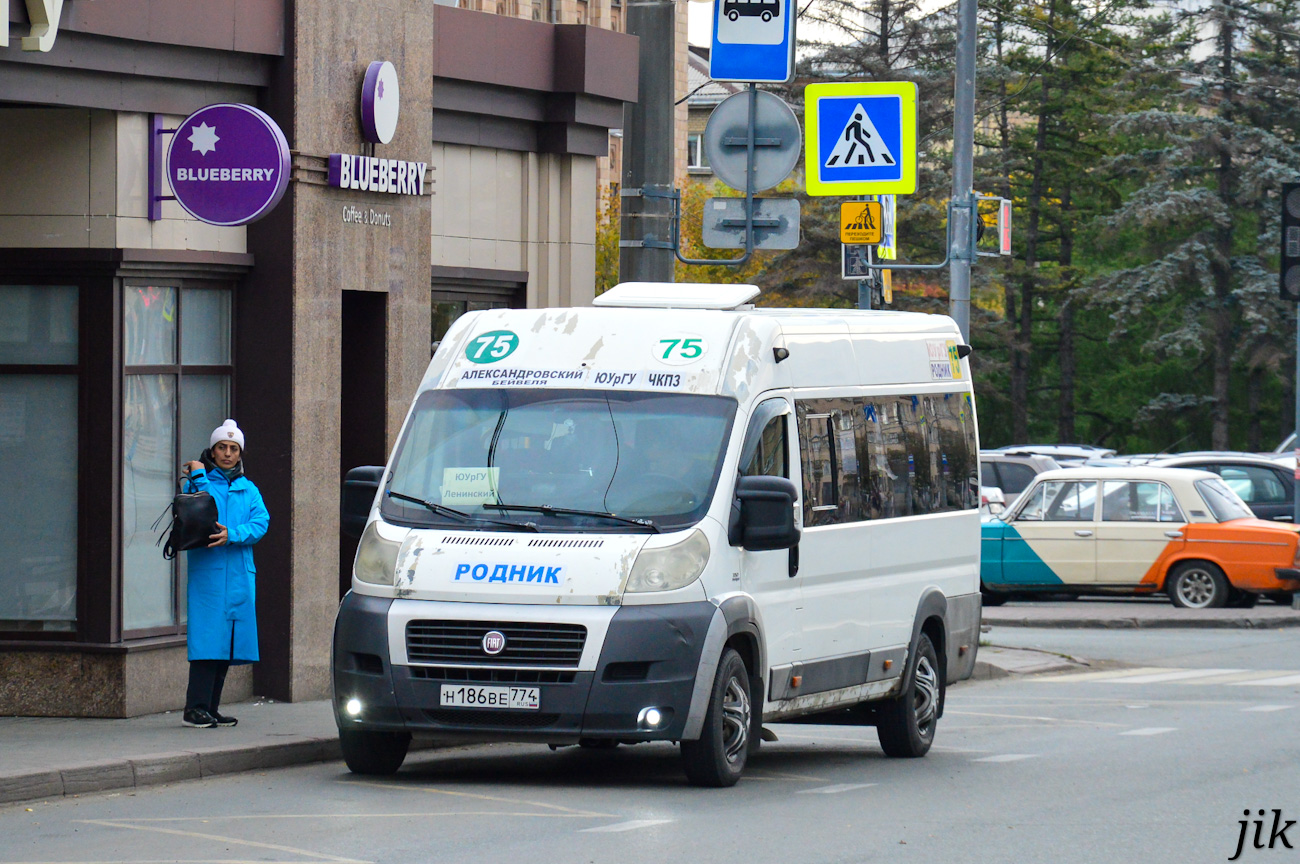 Челябинская область, Нижегородец-FST613 (FIAT Ducato) № Н 186 ВЕ 774