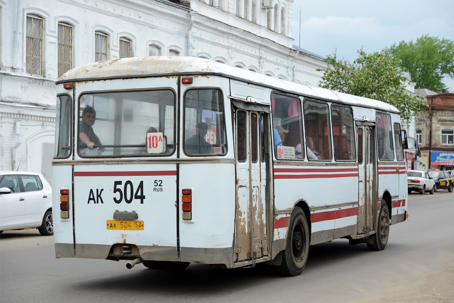 Nizhegorodskaya region, LiAZ-677M (BARZ) č. АК 504 52