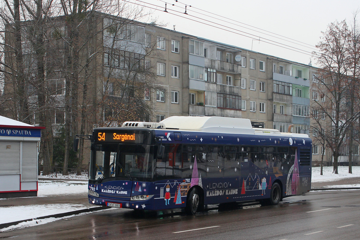 Литва, Solaris Urbino III 12 CNG № 792