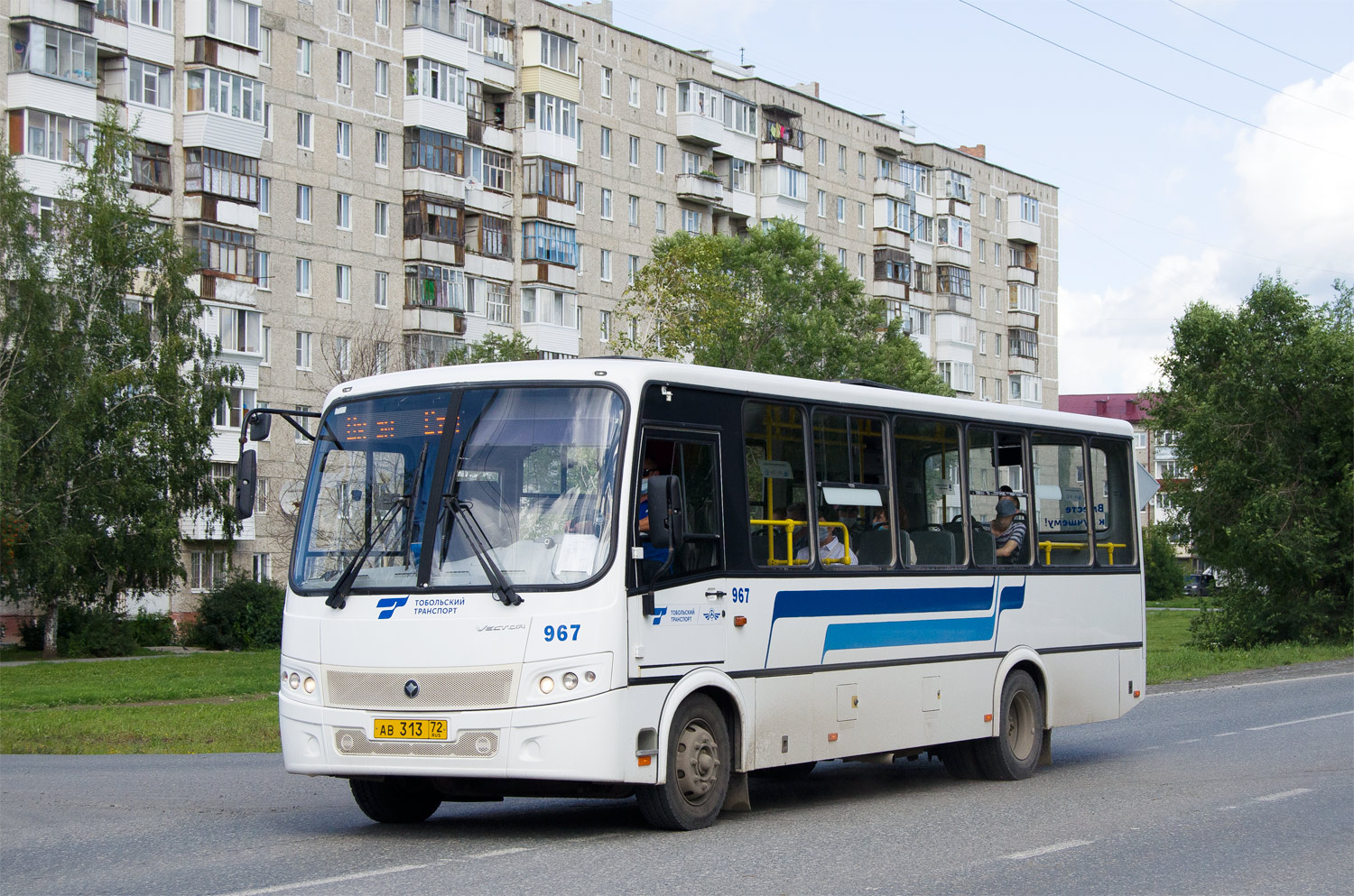 Тюменская область, ПАЗ-320414-05 "Вектор" (1-2) № 967