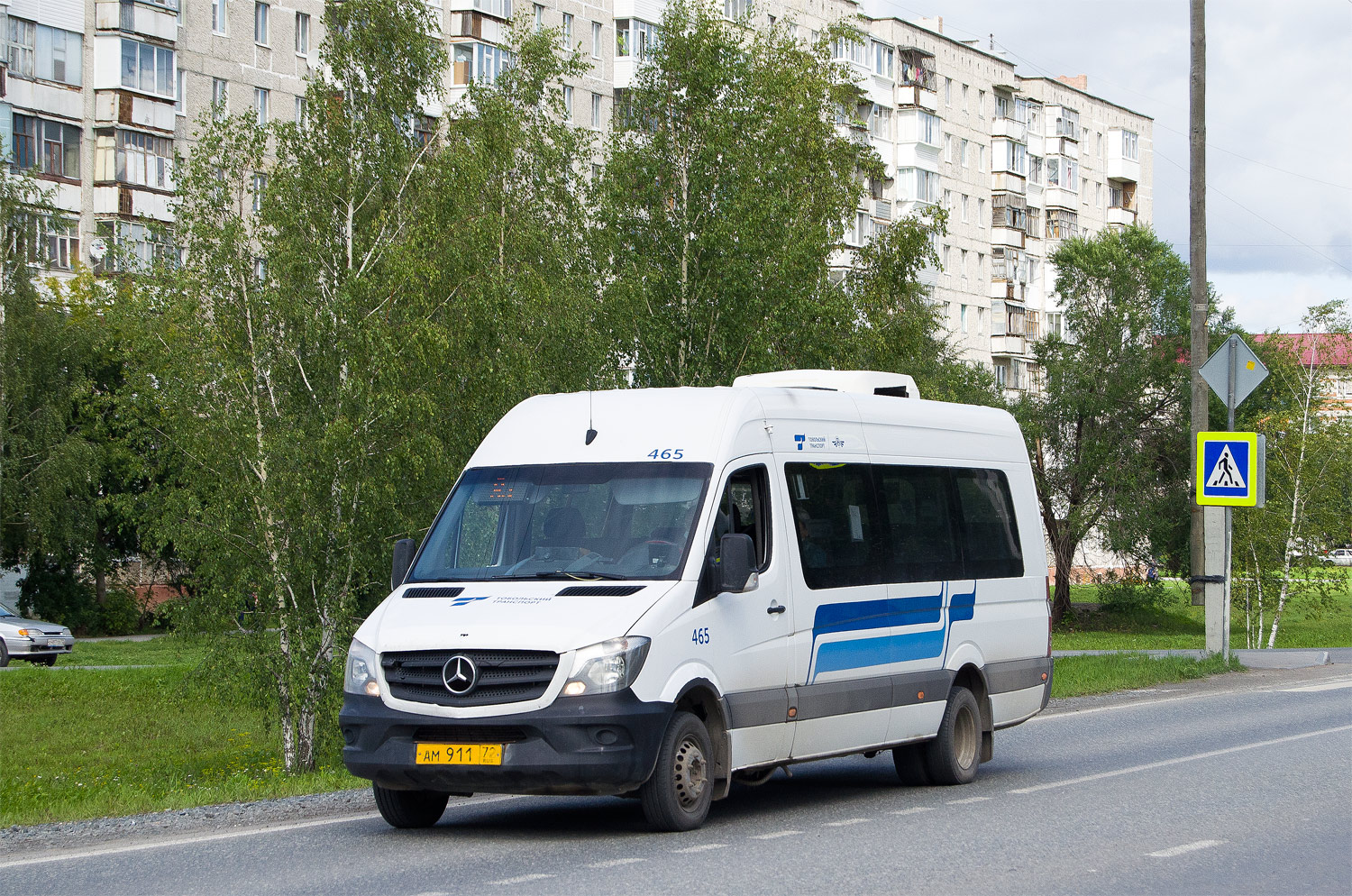 Тюменская область, Луидор-22360C (MB Sprinter) № 465