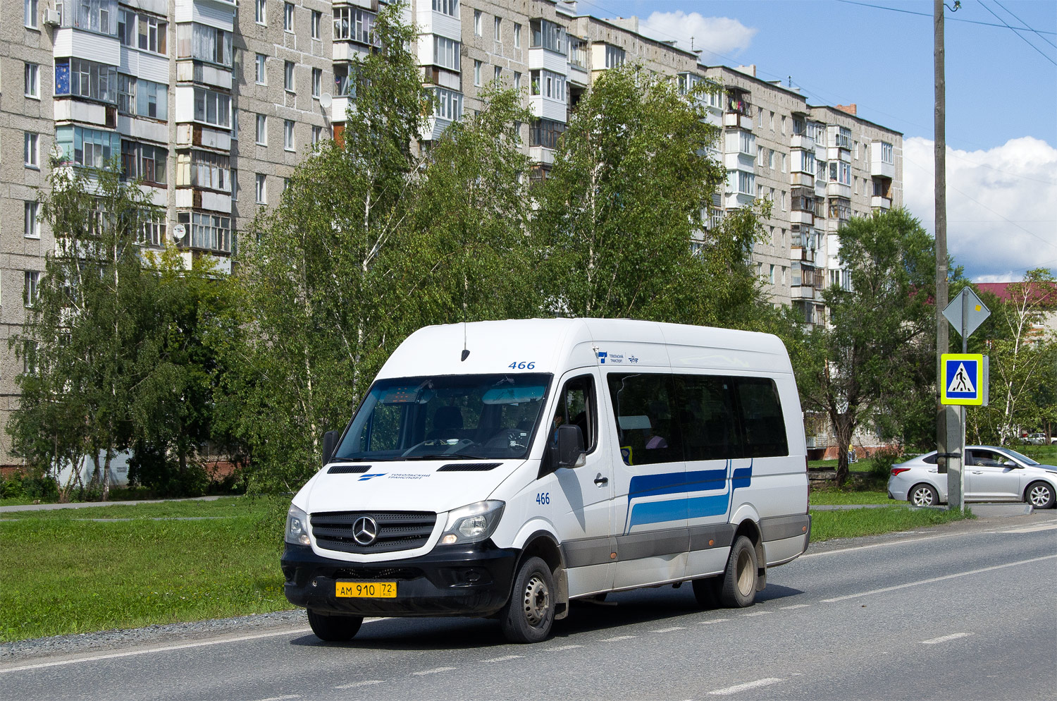 Тюменская область, Луидор-22360C (MB Sprinter) № 466