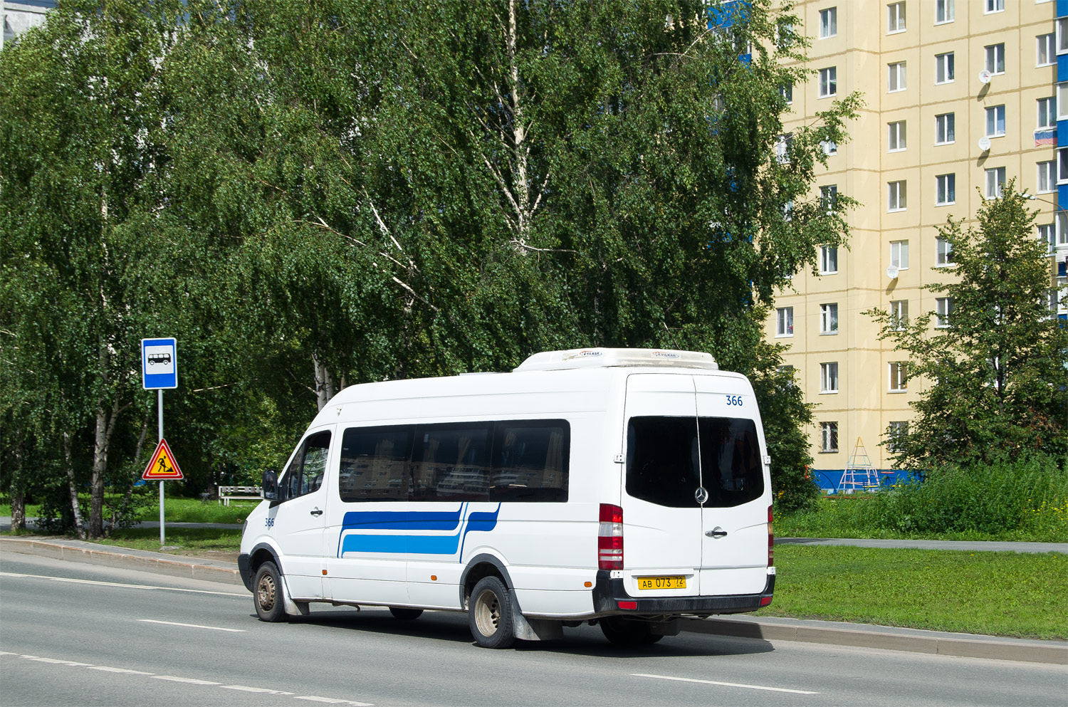 Тюменская область, Луидор-223612 (MB Sprinter) № 366