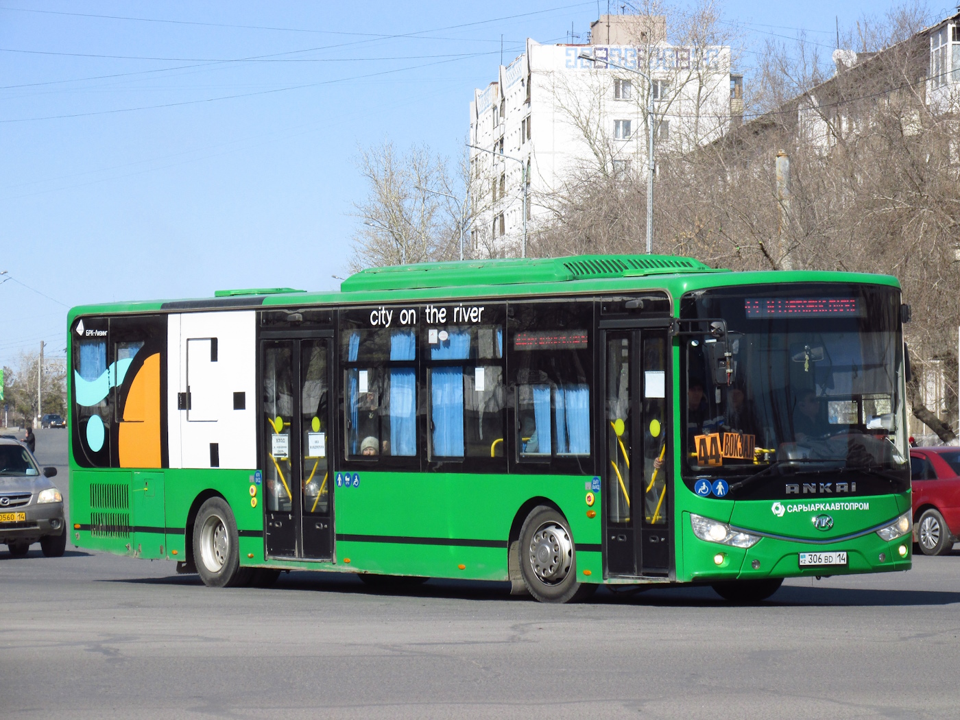 Pavlodar province, Ankai HFF6127GZ-4 (SaryarkaAvtoProm) Nr. 306 BD 14