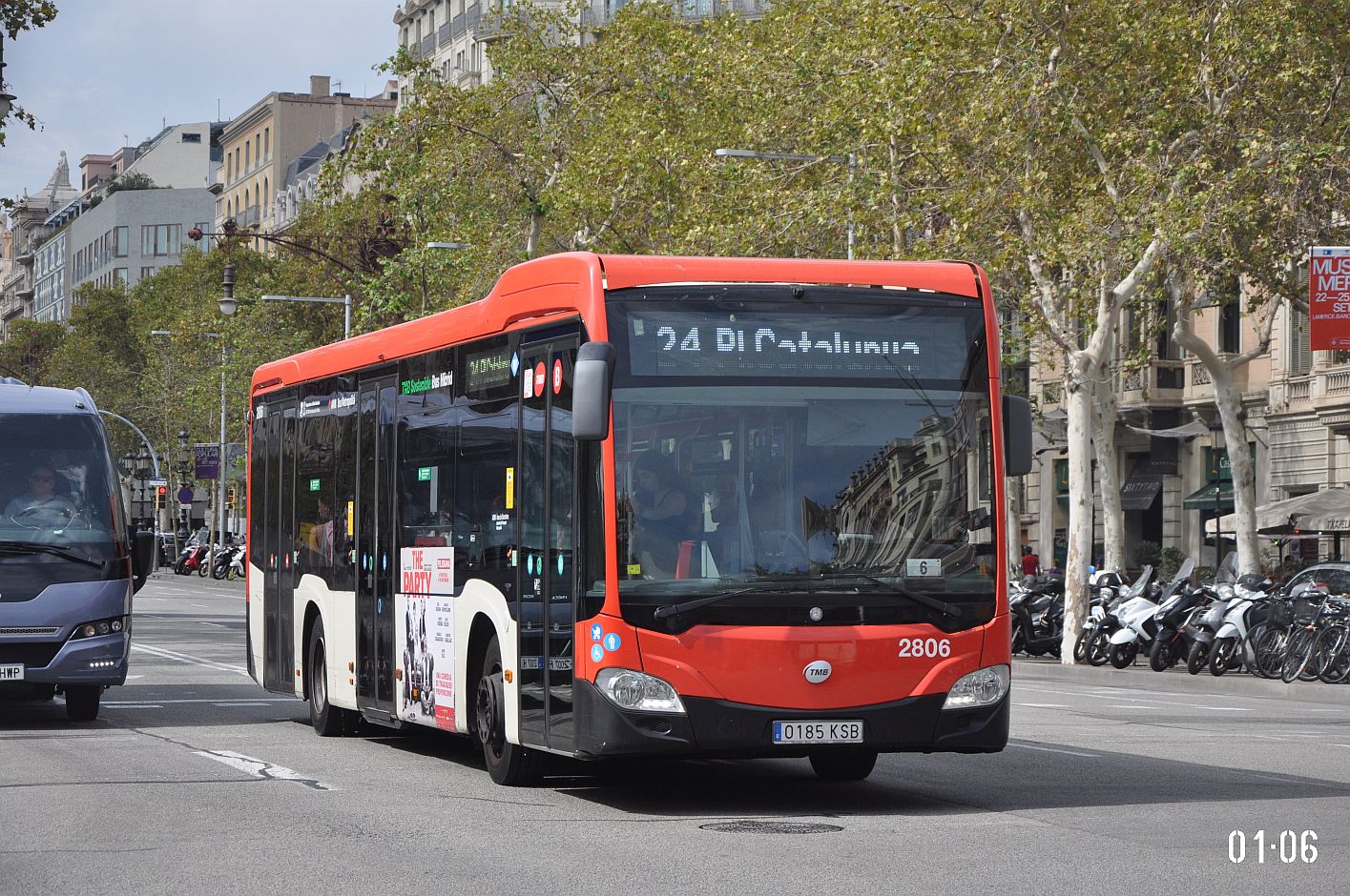 Испания, Mercedes-Benz Citaro C2 hybrid № 2806