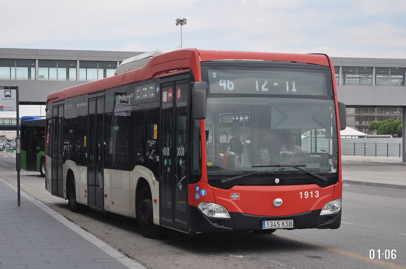 Spanien, Mercedes-Benz Citaro C2 NGT Nr. 1913