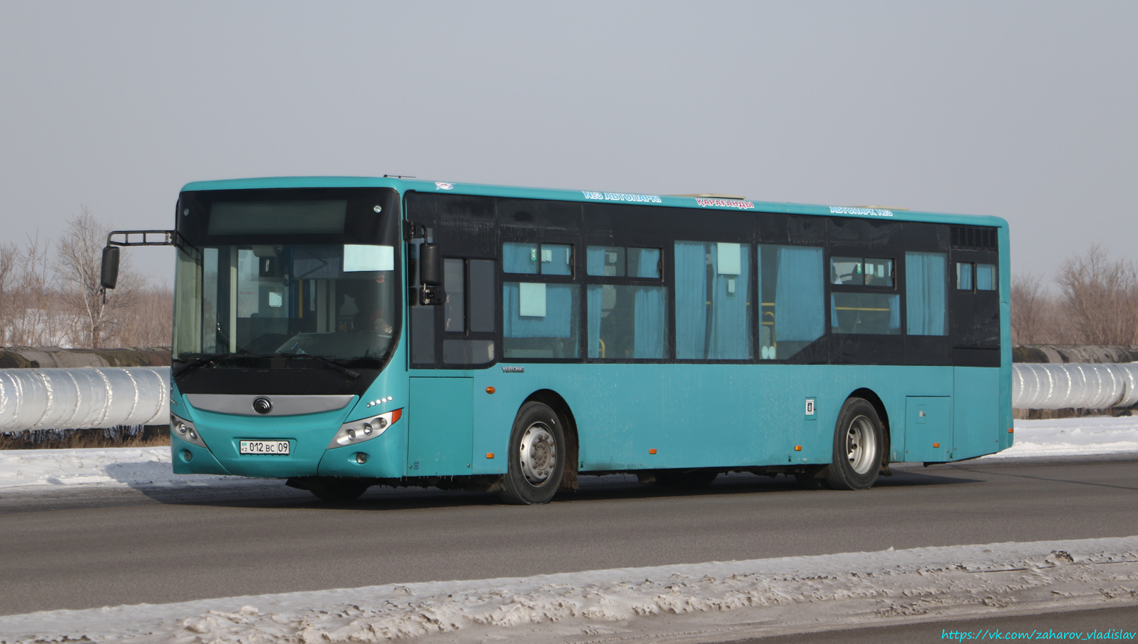 Карагандинская область, Yutong ZK6118HGA № 012 BC 09