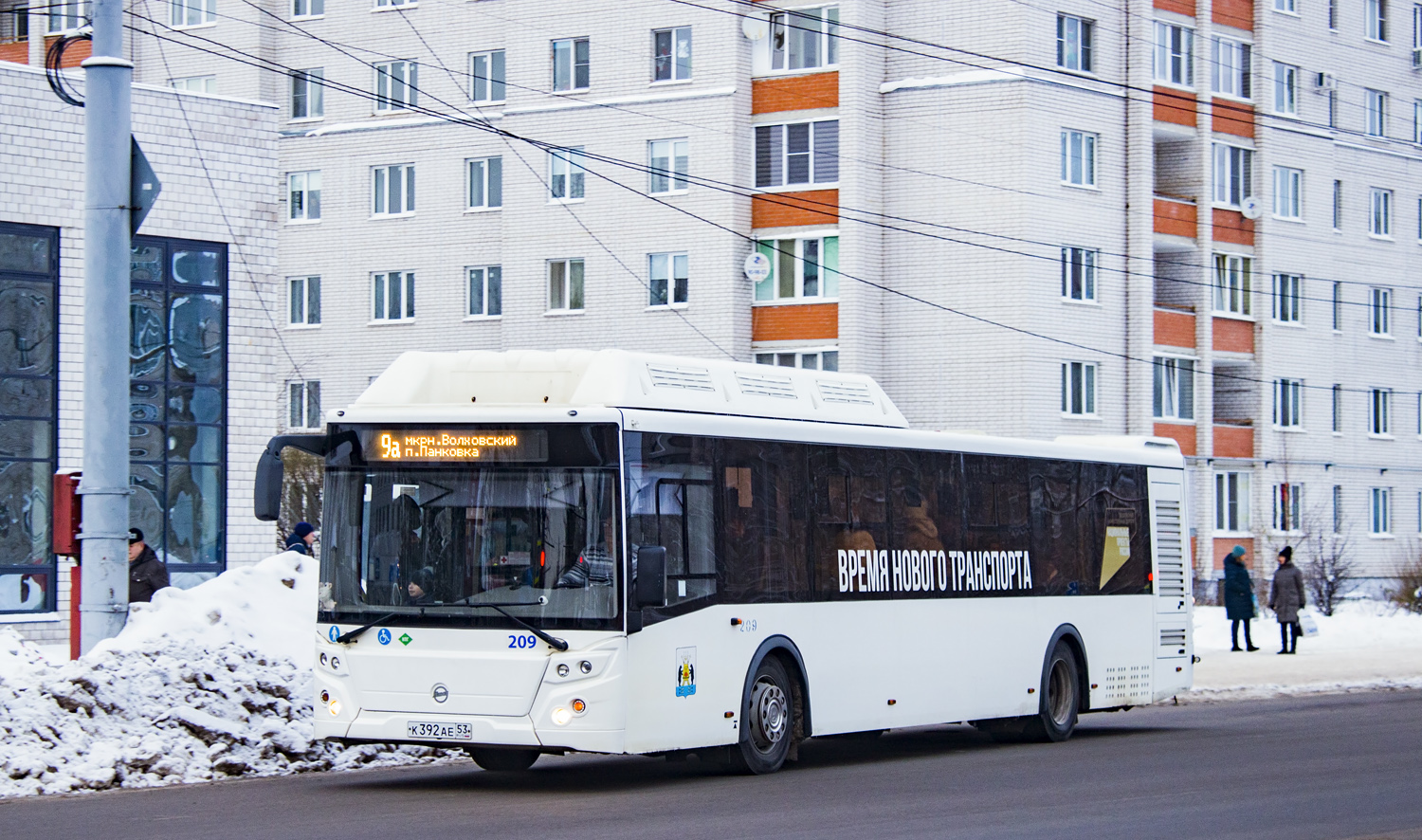 Новгородская область, ЛиАЗ-5292.67 (CNG) № 209