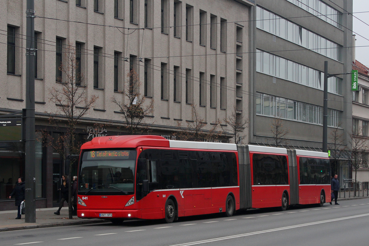 Литва, Van Hool New AGG300 № 841