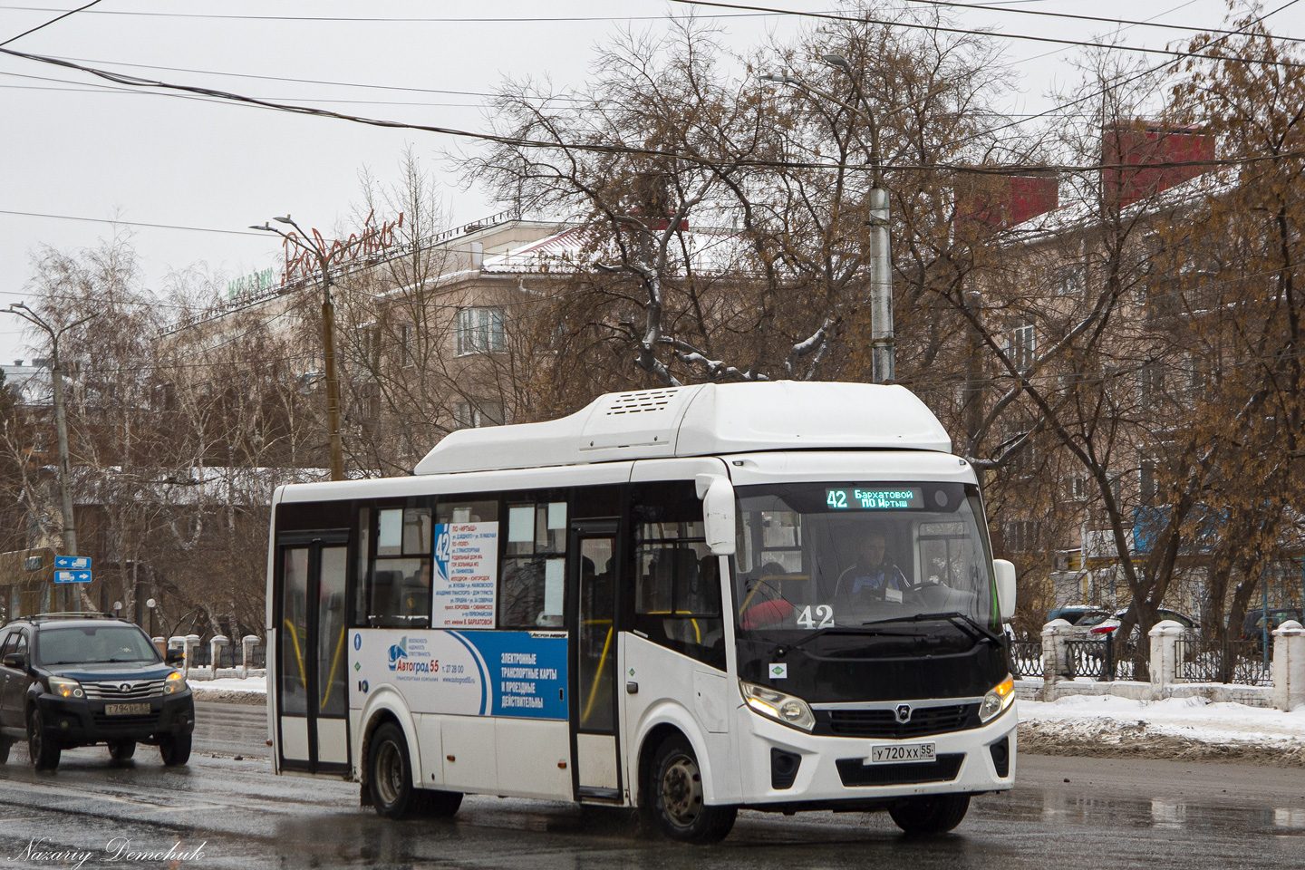 Omsk region, PAZ-320415-14 "Vector Next" č. 6105