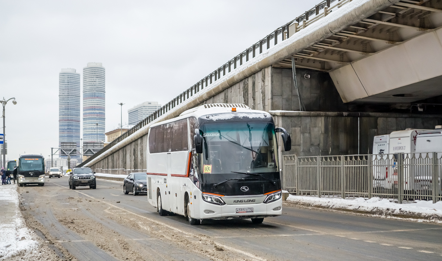 Московская область, King Long XMQ6129Y № К 591 СЕ 790