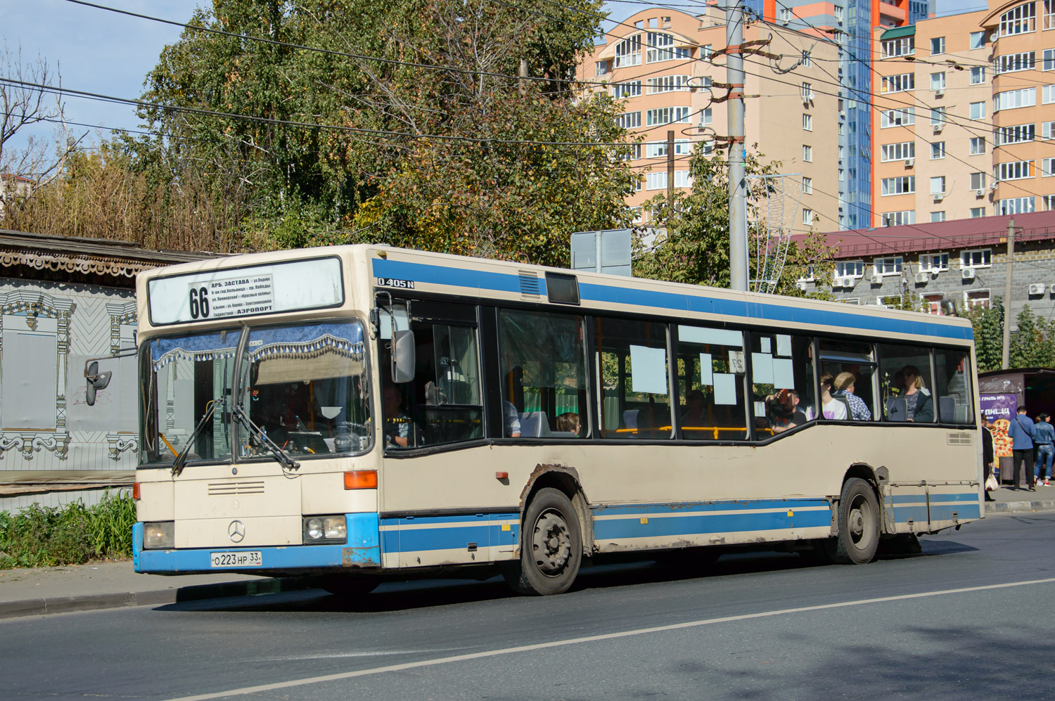 Пензенская область, Mercedes-Benz O405N2 № О 223 НР 33