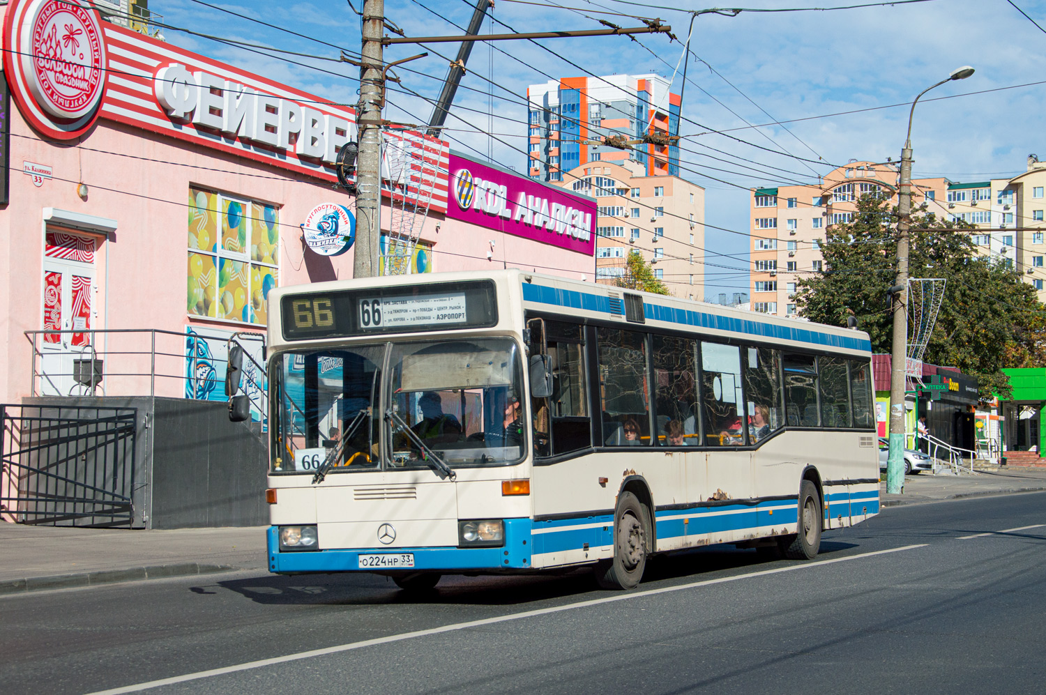 Пензенская область, Mercedes-Benz O405N2 № О 224 НР 33