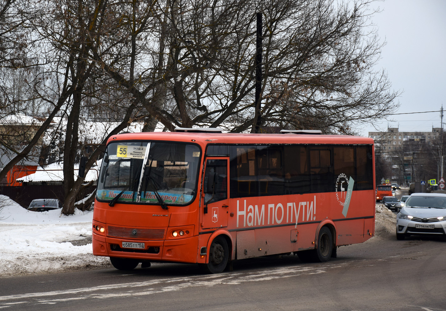 Нижегородская область, ПАЗ-320414-04 "Вектор" № О 585 ТТ 152