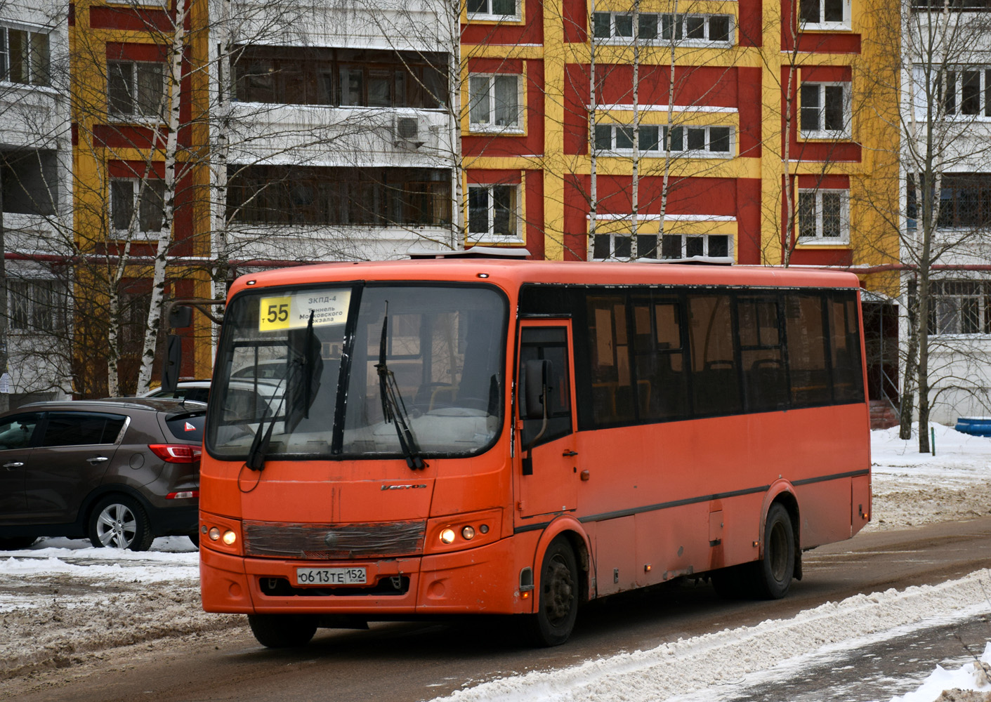 Нижегородская область, ПАЗ-320414-04 "Вектор" № О 613 ТЕ 152