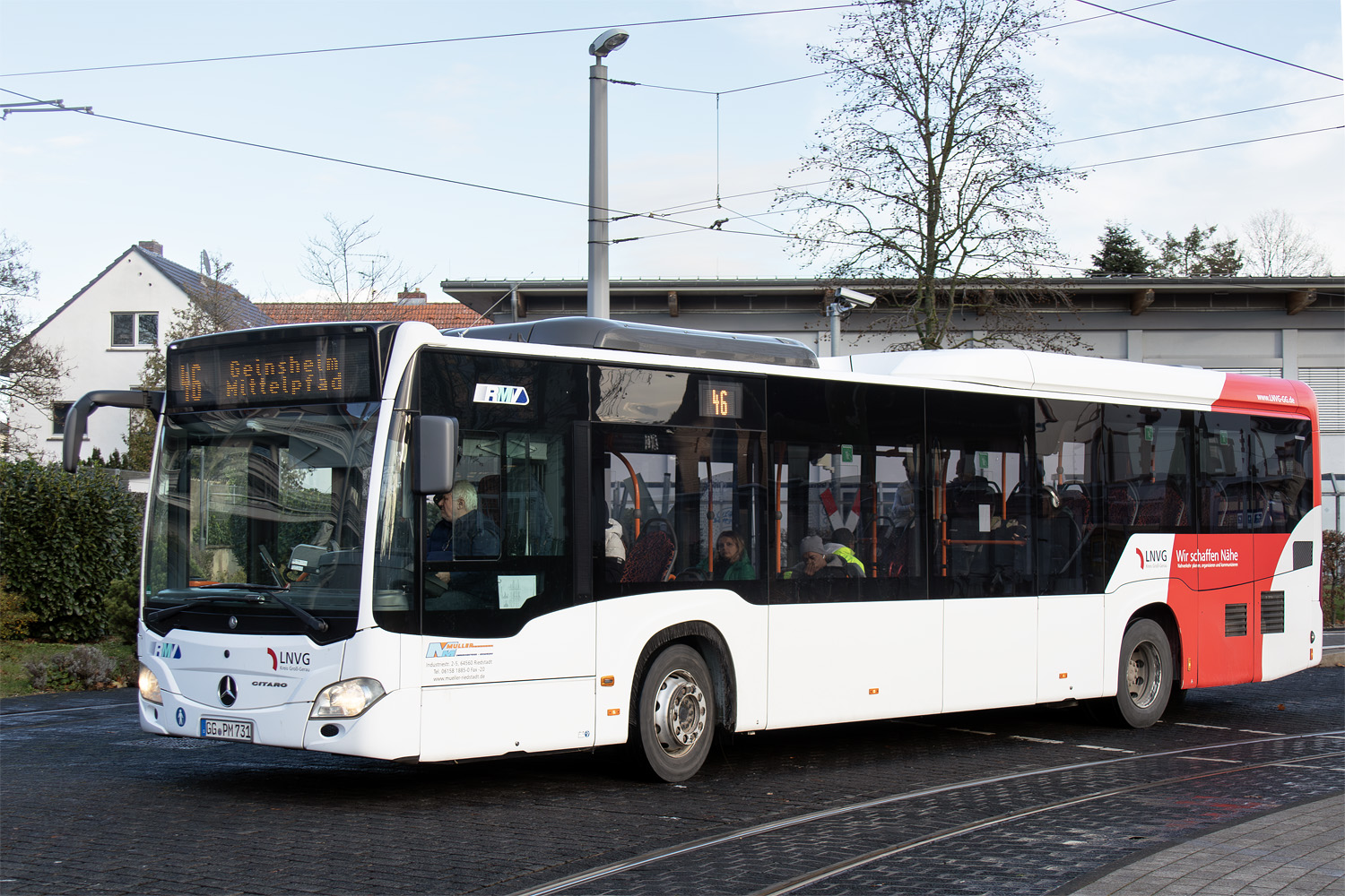 Гессен, Mercedes-Benz Citaro C2 LE № GG-PM 731