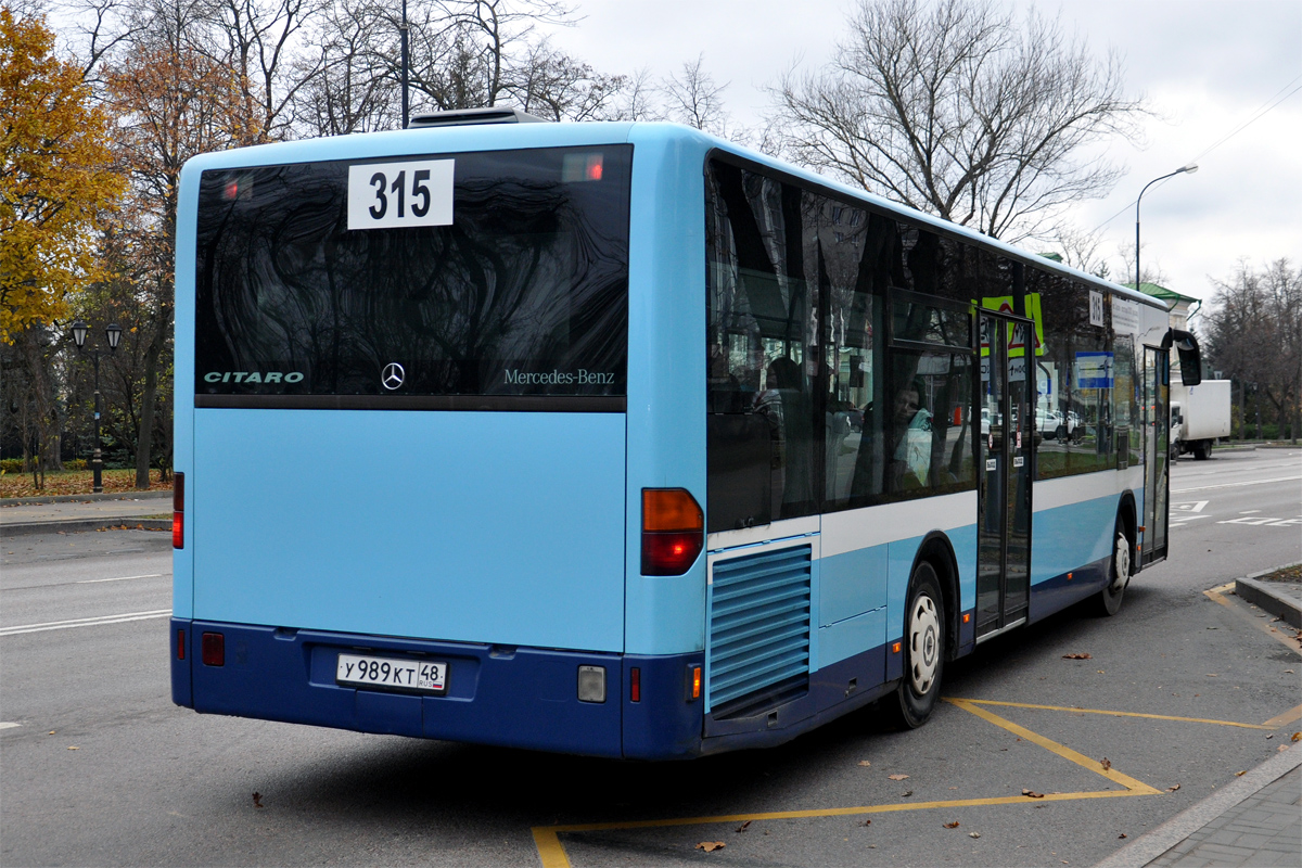 Липецкая область, Mercedes-Benz O530 Citaro № У 989 КТ 48