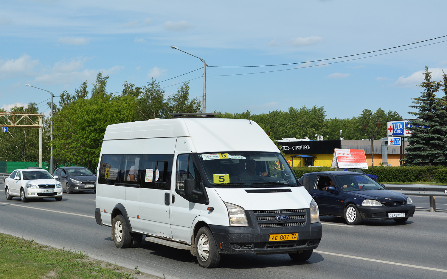 Тюменская область, Имя-М-3006 (Z9S) (Ford Transit) № АЕ 887 72