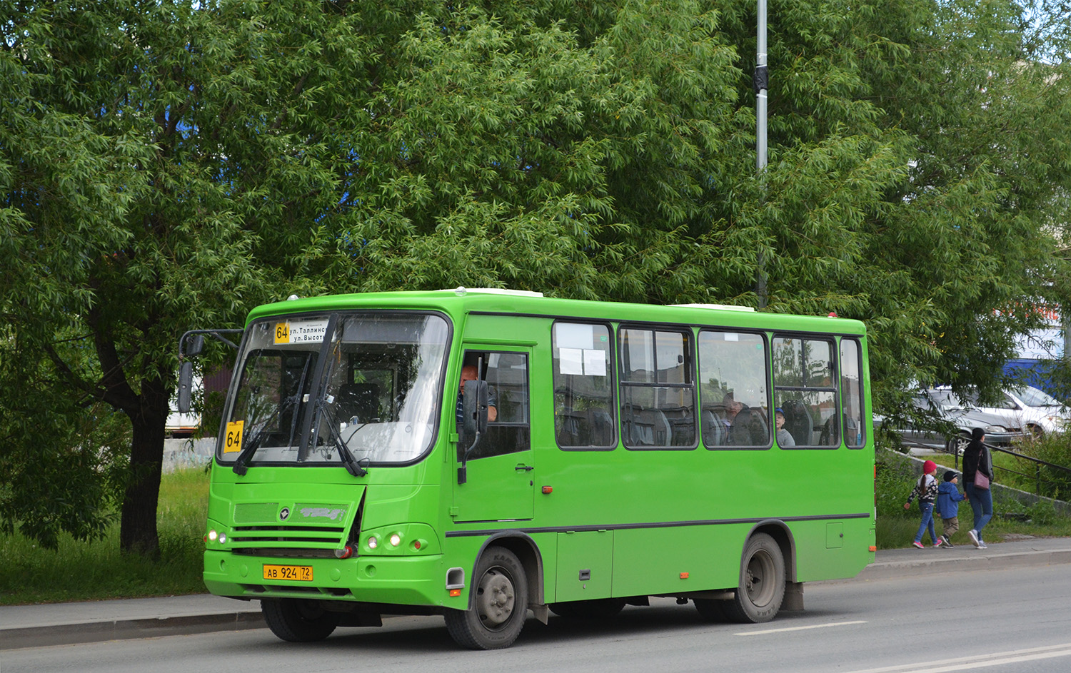 Тюменская область, ПАЗ-320302-12 № АВ 924 72