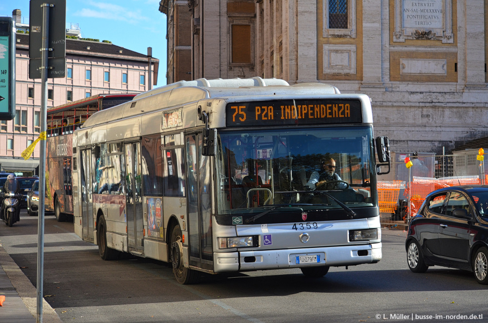 Италия, Irisbus CityClass 491E.12.27 GNC № 4359