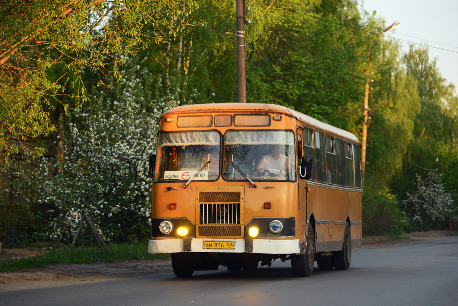 Нижегородская область, ЛиАЗ-677М № АМ 816 52