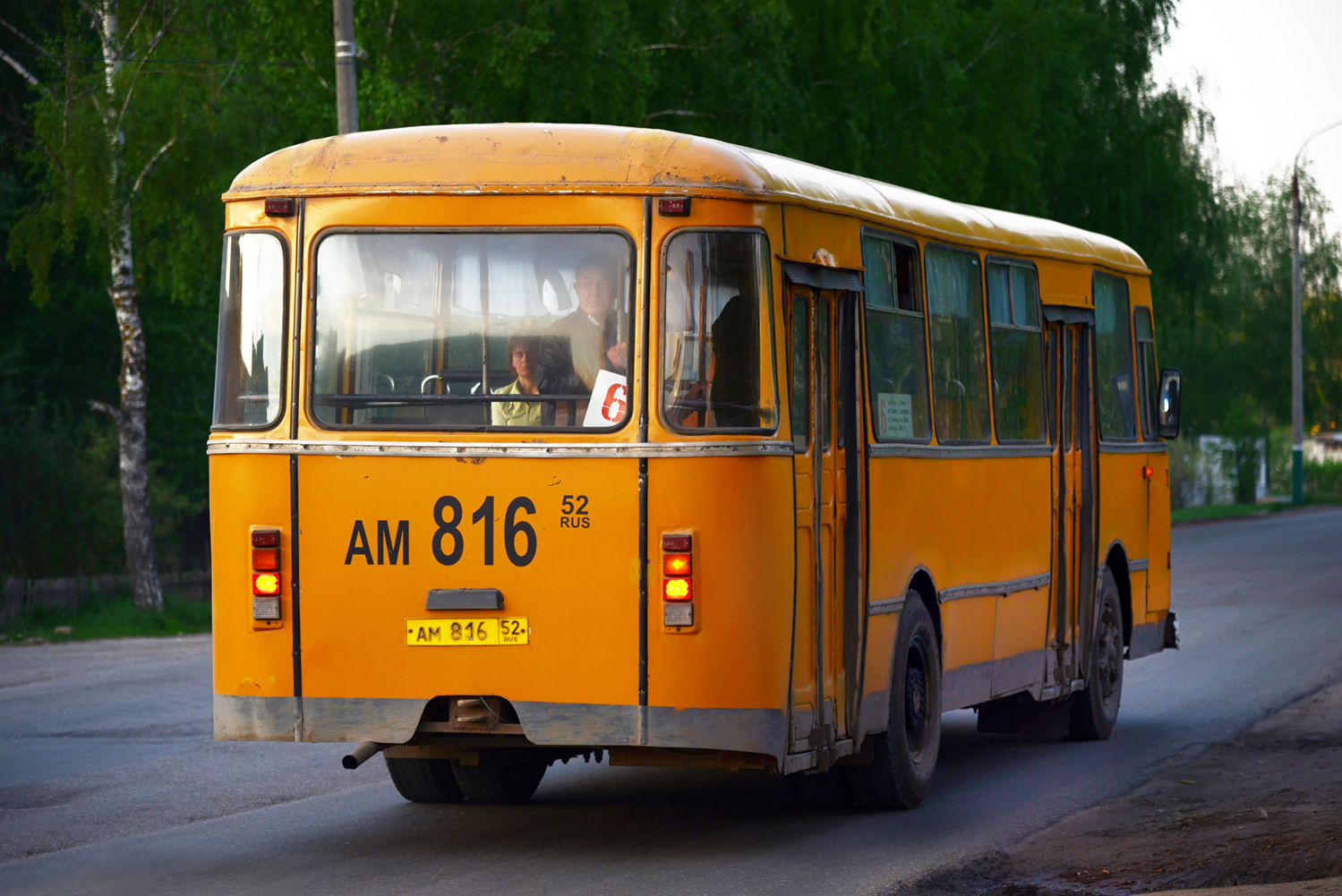 Нижегородская область, ЛиАЗ-677М № АМ 816 52