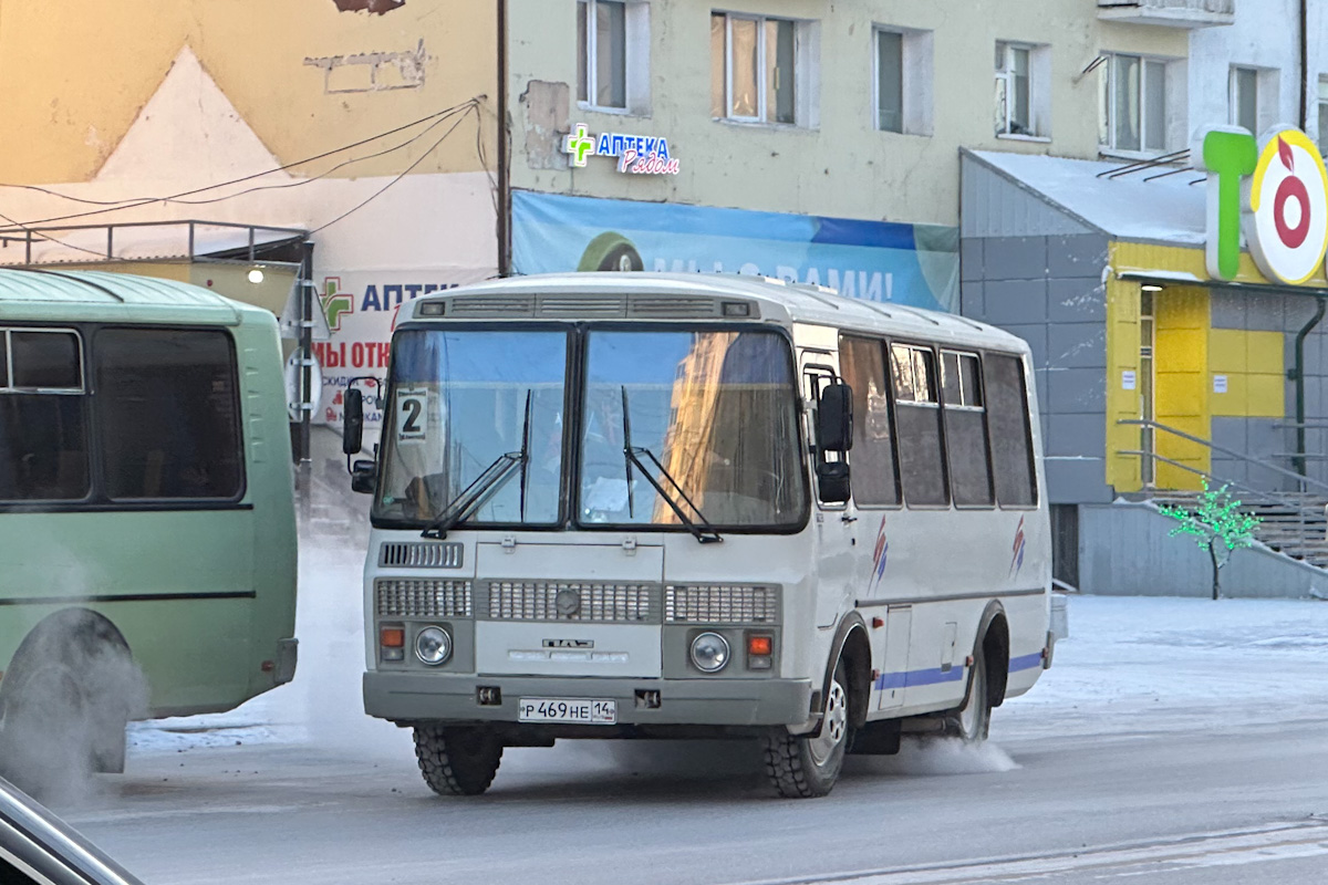 Саха (Якутия), ПАЗ-32054 № Р 469 НЕ 14