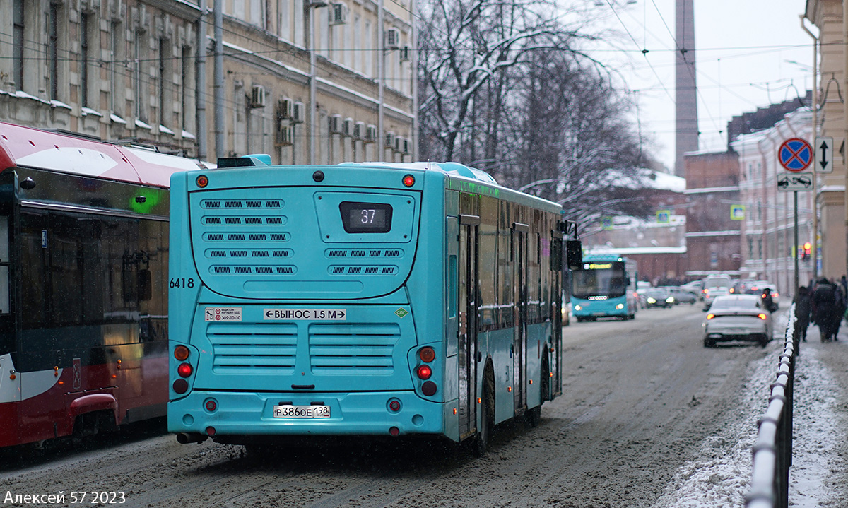 Санкт-Петербург, Volgabus-5270.G4 (LNG) № 6418