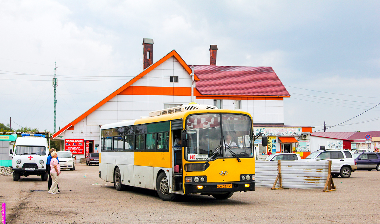 Красноярский край, Hyundai Super AeroCity № КМ 023 24 Красноярский край, Hyundai Super AeroCity № КМ 023 24