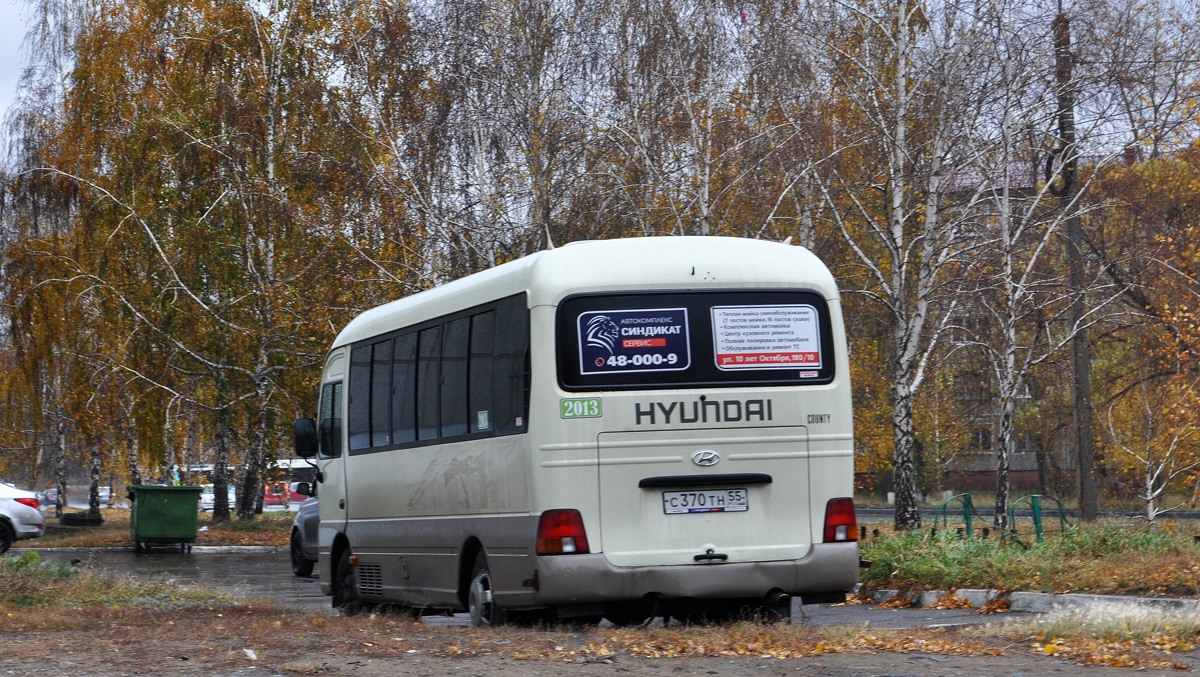 Омская область, Hyundai County Deluxe № 2013