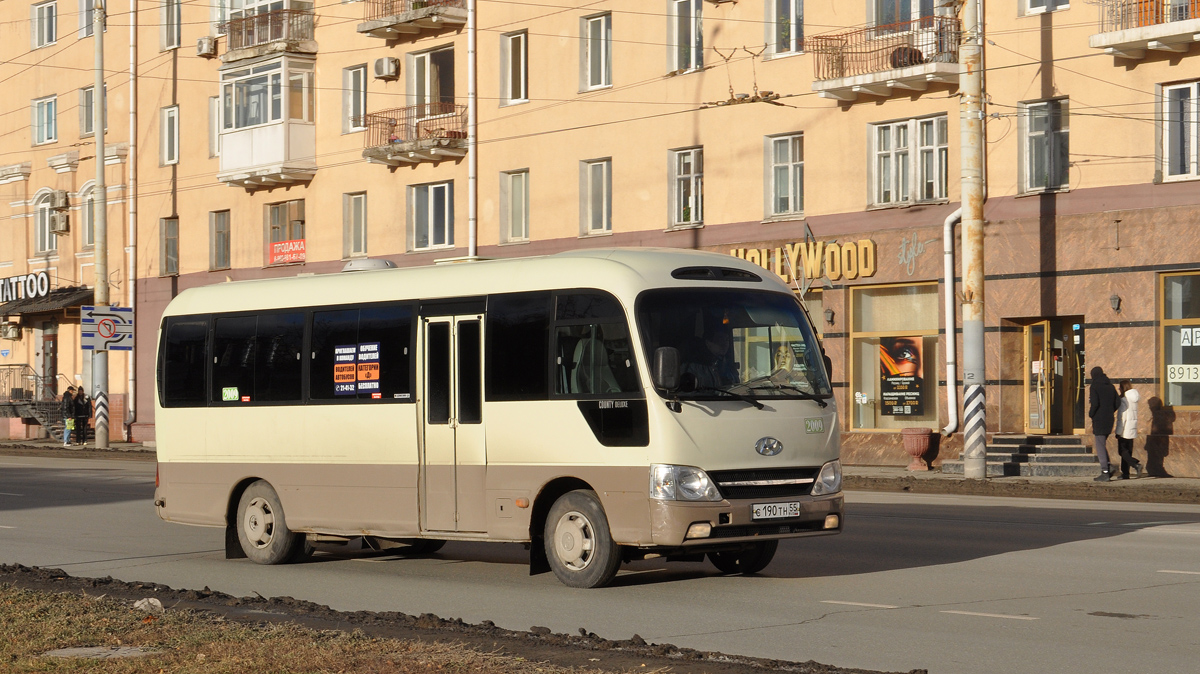 Омская область, Hyundai County Deluxe № 2009