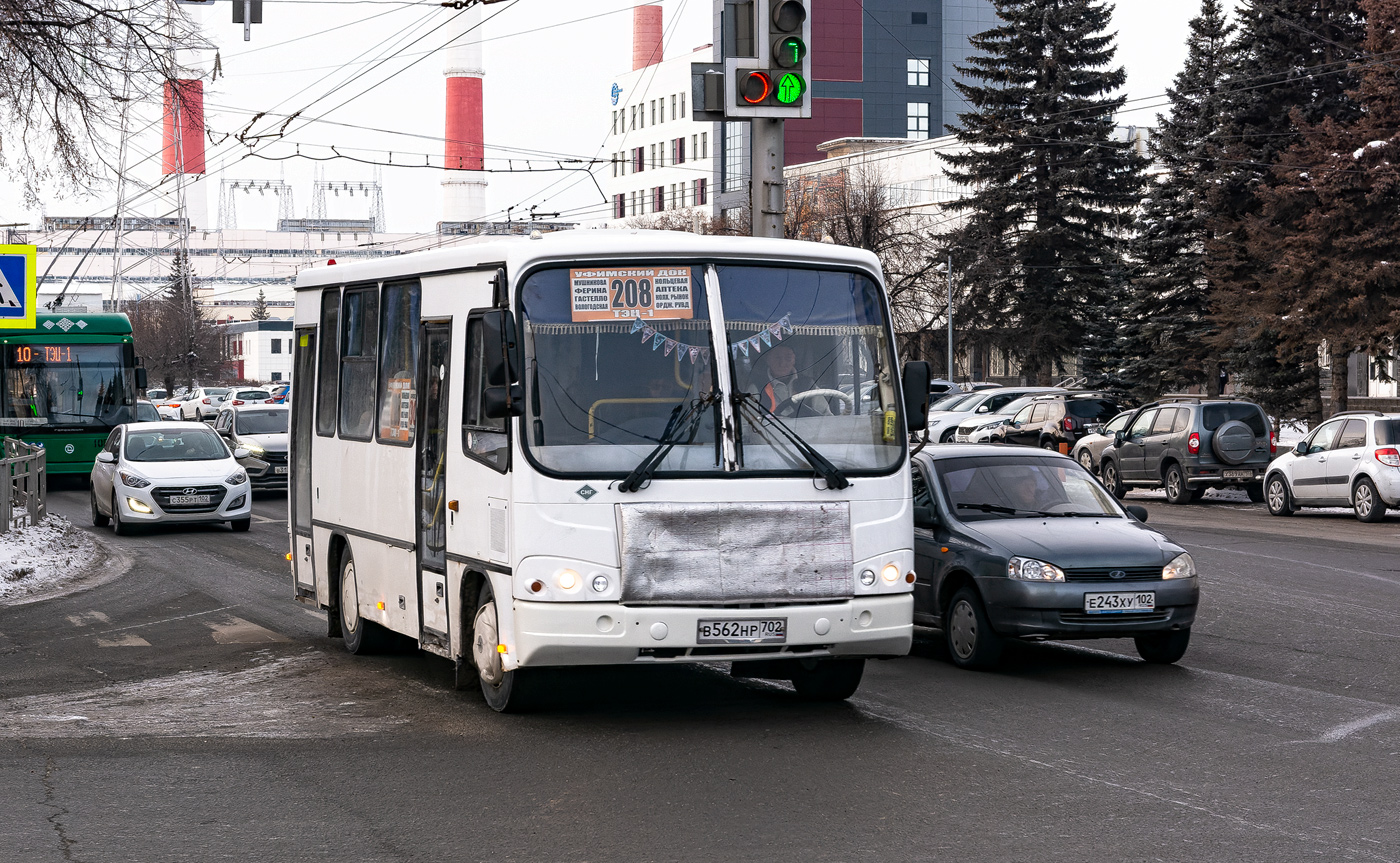 Башкортостан, ПАЗ-320302-08 № В 562 НР 702