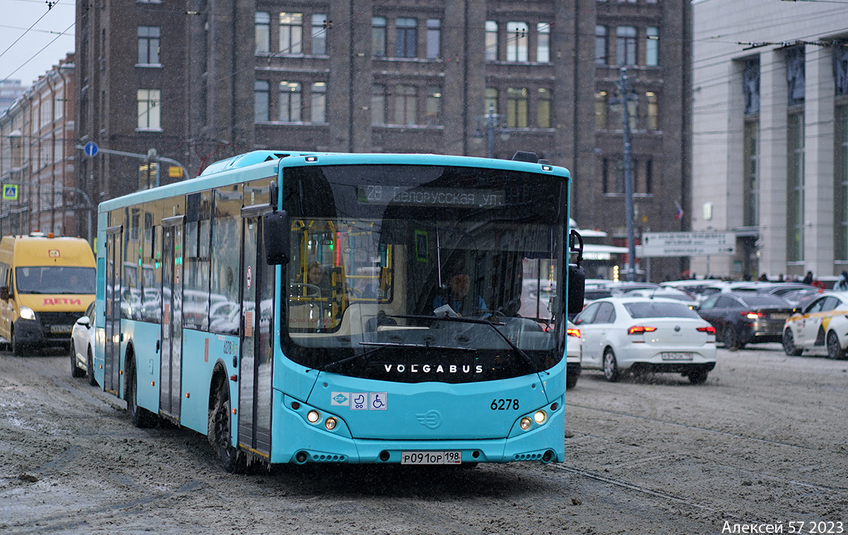 Санкт-Петербург, Volgabus-5270.G4 (LNG) № 6278