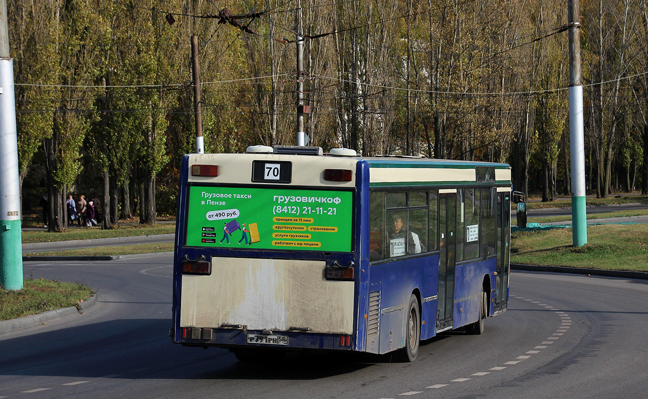 Пензенская область, Mercedes-Benz O405N2 № Р 791 РН 58