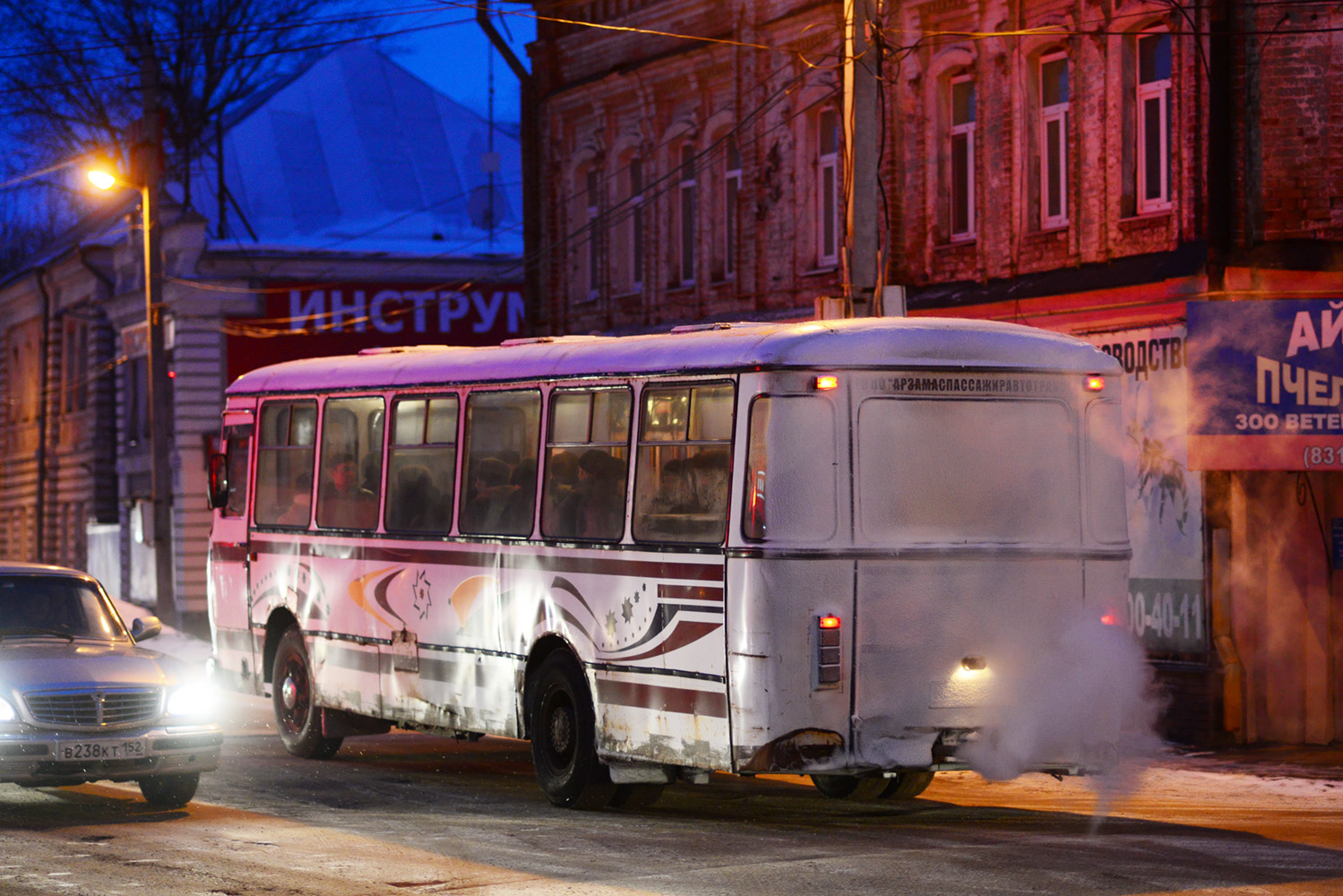 Нижегородская область, ЛиАЗ-677М (БАРЗ) № М 345 АВ 152