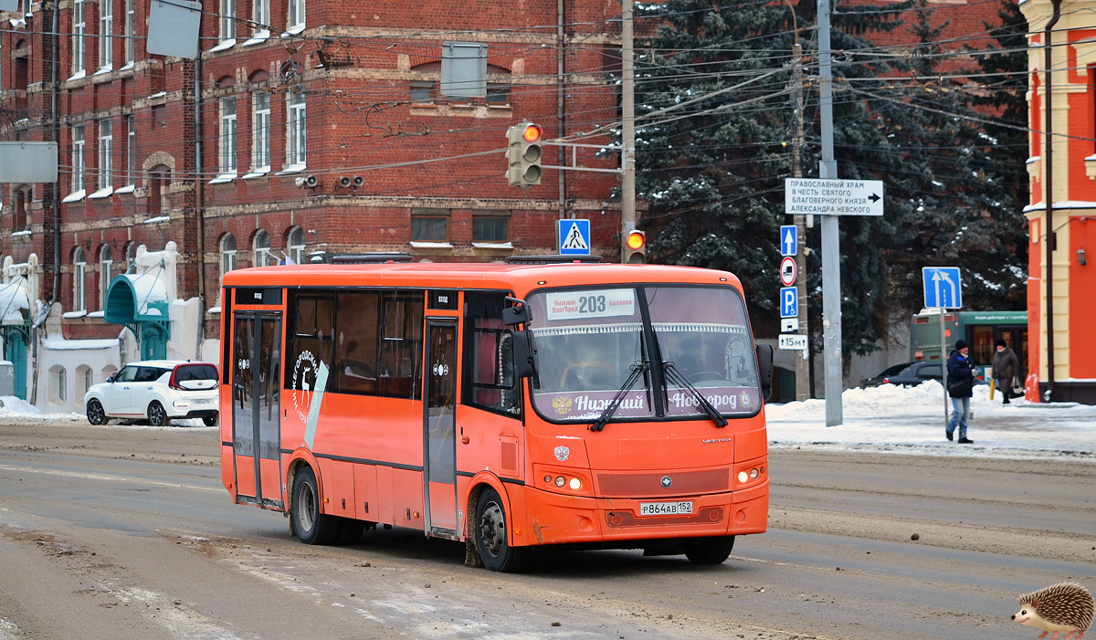 Нижегородская область, ПАЗ-320414-04 "Вектор" № Р 864 АВ 152